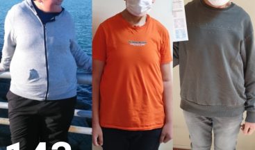 Sağlıklı beslenme ve egzersizle yaklaşık 60 kilo verdi