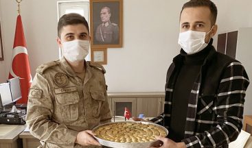 Salgında Görev Yapan Kurumlara Baklava İkramı