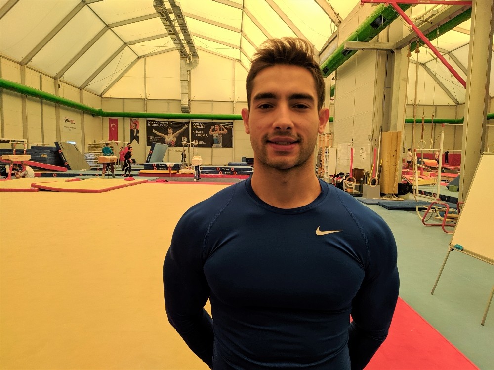 Şampiyon cimnastikçi İbrahim Çolak, 2021 Olimpiyatları’na tam gaz hazırlanıyor