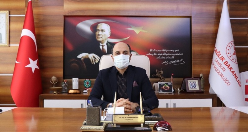 Samsun Sağlık Müdürü Oruç’tan yılbaşı uyarısı: “Aşı öncesi virüse son darbemizi vuralım”