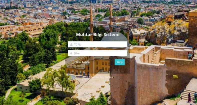 Şanlıurfa’da Muhtar Bilgi Sistemi hayata geçirildi