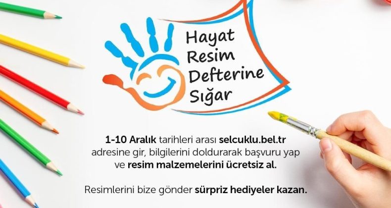 Selçuklu Belediyesinden pandemi döneminde çocuklar için anlamlı yarışma