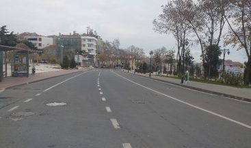 Sokaklarda sessizlik hakim