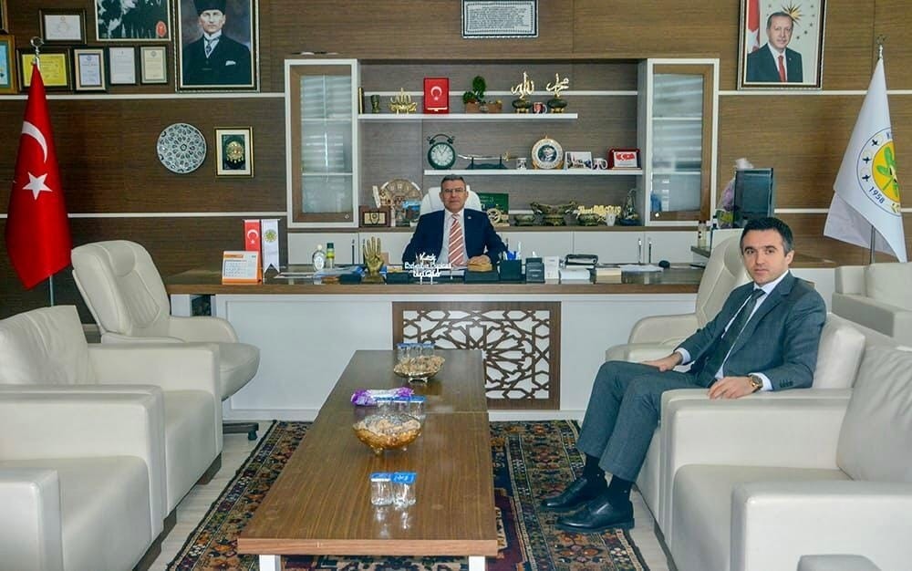 Sosyal Hizmetler İl Müdürü Turan, Başkan Güler ile görüştü