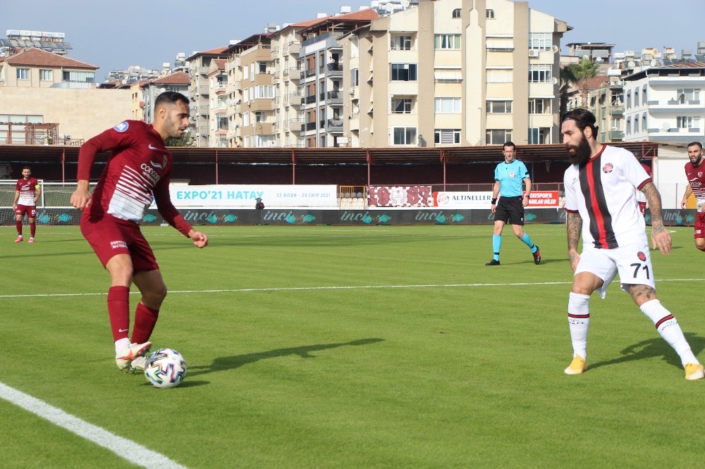 Süper Lig: A.Hatayspor: 1 – Fatih Karagümrük: 0 (İlk yarı)