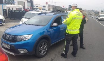 Tekirdağ’da kış lastiği denetimi