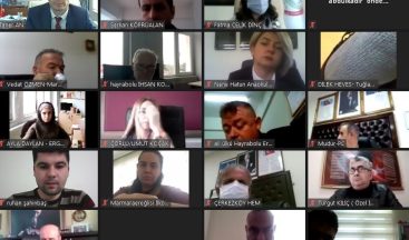 Tekirdağ’da sıfır atık toplantıları video konferanslarla sürdürülüyor