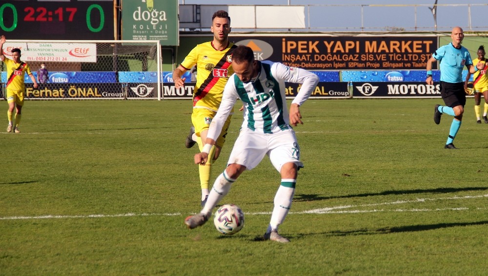Giresunspor: 2 – Eskişehirspor: 0