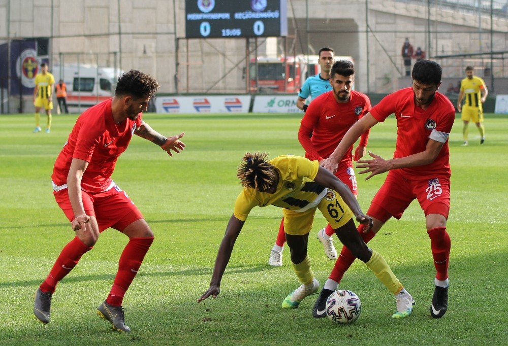 TFF 1. Lig: Menemenspor: 0 – Ankara Keçiörengücü: 0