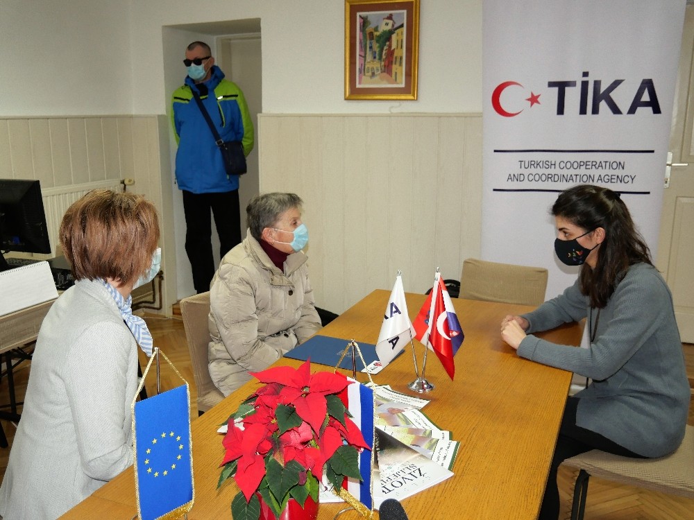 TİKA Hırvatistan’da görme engellilerin yaşamını kolaylaştırıyor
