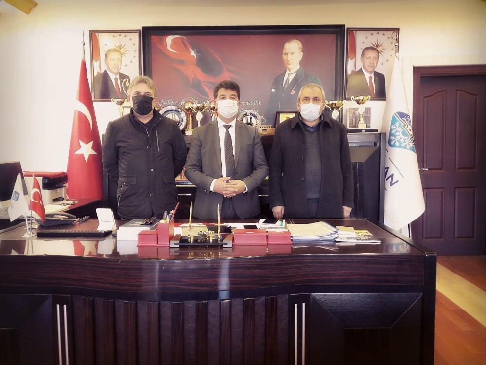 Türkiye Gazetesi heyetinden Tekman Belediyesi’ne ziyaret