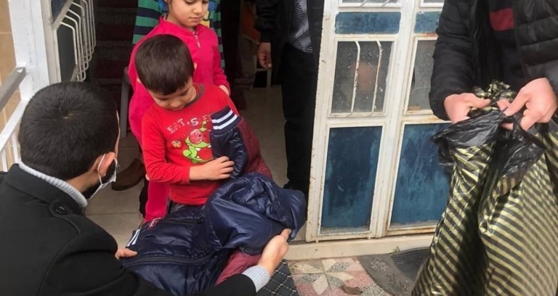 Türkmen çocuklar bu kış üşümeyecek