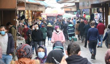 Vakaların düştüğü Gaziantep’te çarşıdaki görüntü korkuttu