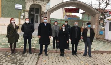 Vakıflar Bölge Müdürü Emek, Kara Mustafa Paşa Camii’nde incelemelerde bulundu