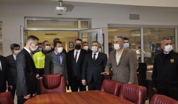 Vali Erol Ayyıldız’dan emniyet ziyareti