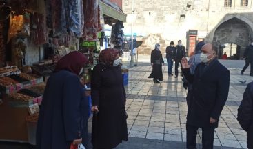 Vali Günaydın, “Kayserililer maske konusuna büyük hassasiyet gösteriyor”