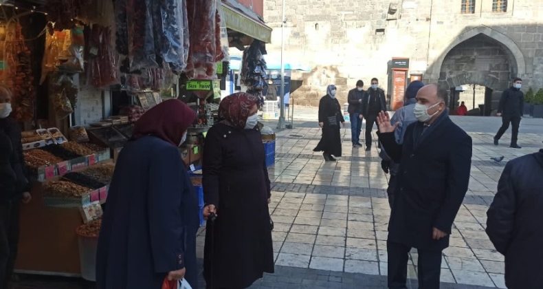 Vali Günaydın, “Kayserililer maske konusuna büyük hassasiyet gösteriyor”