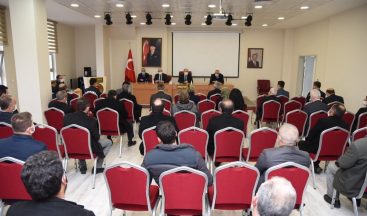 Zonguldak Valisi Muhtarlarla Buluştu