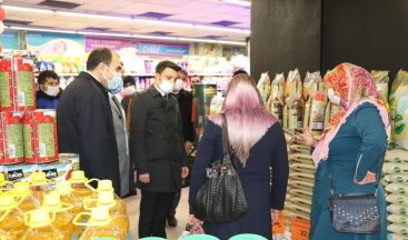 Vali Yardımcısı Yılmaz, fiyat artışlarına karşı denetim yaptı
