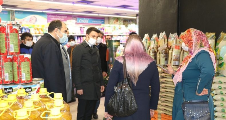 Vali Yardımcısı Yılmaz, fiyat artışlarına karşı denetim yaptı