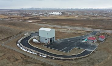 Van Büyükşehir Belediyesi iki ilçenin çöp sorununu bitiren tesisi tamamladı