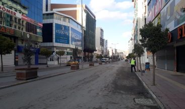 Van’da kısıtlama sessizliği