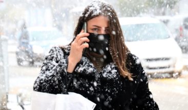 Van’da yoğun kar yağışı