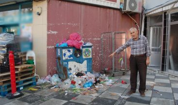 Vatandaştan çöp tepkisi