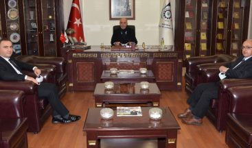 Vergi Dairesi Başkanı Atabek’ten, Başkan Yücelik’e ziyaret