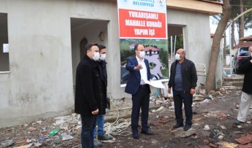 500 metrekarelik alan üzerine inşa edilen mahalle konağında sona yaklaşıldı