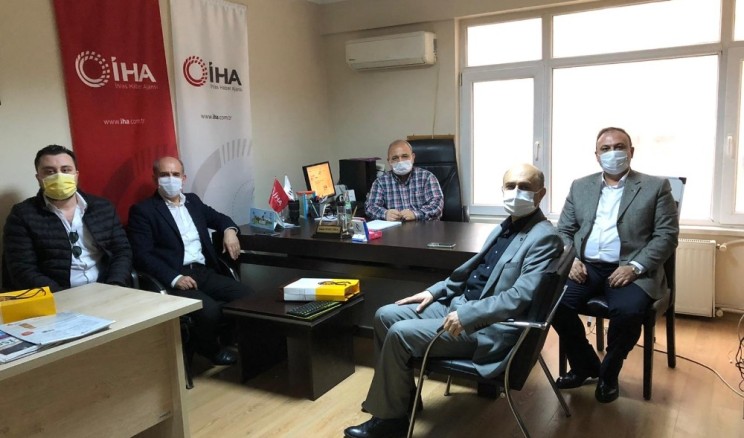 AK Parti Karesi’den İHA’ya ziyaret