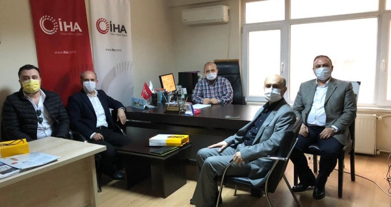 AK Parti Karesi’den İHA’ya ziyaret