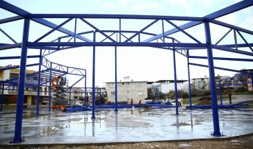 Aydın Büyükşehir Ortaklar’da cemiyet alanı yapıyor