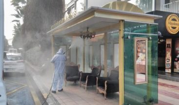 Aydın’da dezenfeksiyon çalışmaları devam ediyor