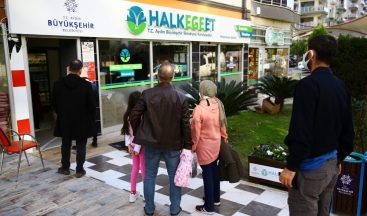 Aydınlılar Halk Ege Et’e ilgi gösteriyor