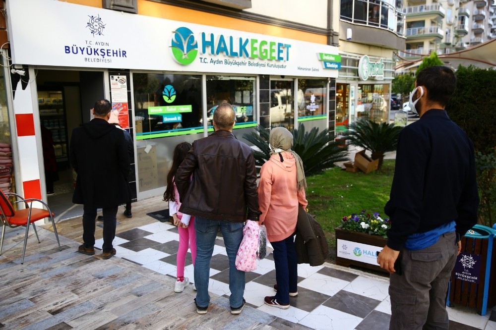 Aydınlılar Halk Ege Et�e ilgi gösteriyor 1 Şubat 2021