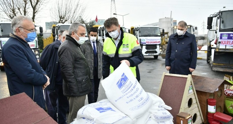 Bahçelievler Belediyesi kışa hazır