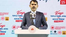 Bakan Kurum: “Yatırım değeri 1.6 milyar lira olan 38 projemizi de büyük oranda tamamladık”