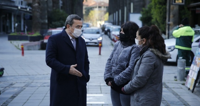 Başkan Batur, Sevgi Yolu esnafını dinledi