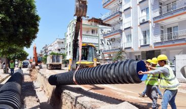 2021-2023 yılları arasında alt yapıya 2 milyar 485 milyon liralık yatırım