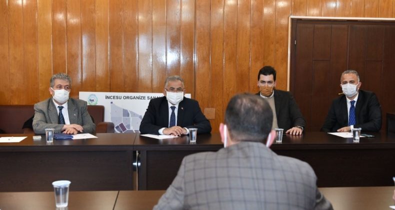 Başkan Büyükkılıç, 2021’in ilk ilçe ziyaretini İncesu’ya yaptı