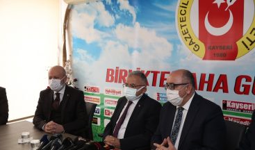 Başkan Büyükkılıç: “Erciyes’imiz de, Kapadokya’mız da, Kayseri’miz de, Nevşehir’imiz de yerinde duruyor”