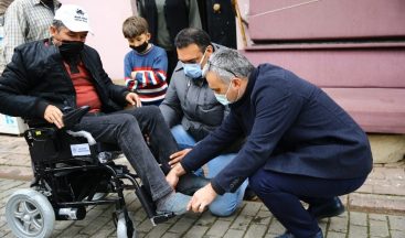 Başkan Çerçioğlu’nun yardımıyla gün yüzü gördü