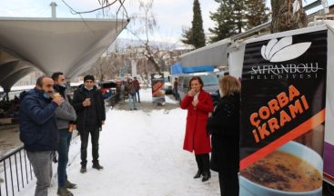 Safranbolu’da Çorba İkramı