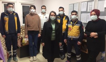 Başkan Tekin’den 2020’nin kahramanlarına teşekkür ziyareti