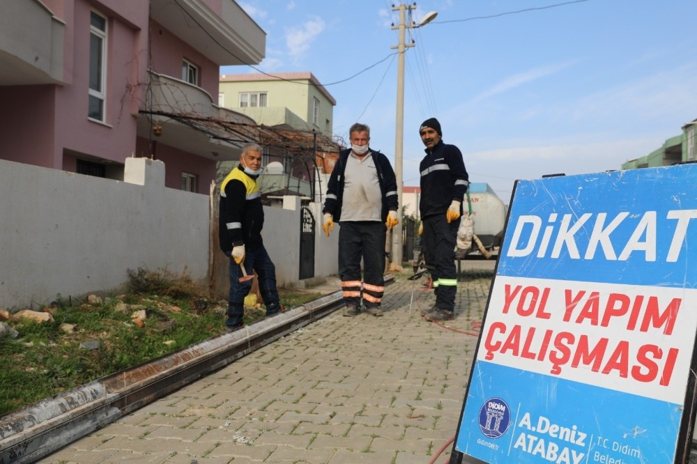 Belediye ekipleri Didim’de çalışmalarını sürdürüyor