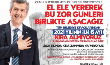 Beypazarı Belediyesinden esnafa destek