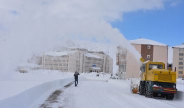 Bitlis kara gömüldü 214 köy yolu ulaşıma kapandı