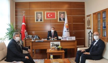 Bünyan heyetinden Mehmet Özhaseki’ye ziyaret