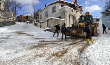 Burhaniye kar sınavında başarılı